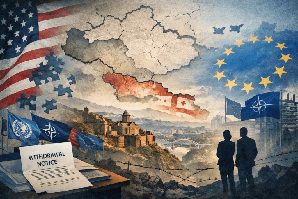 აშშ-ს გასვლა საერთაშორისო ორგანიზაციებიდან: შედეგები ევროპისთვის და მისი აღმოსავლეთი ფლანგისთვის